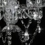 Chandelier with round silver crystal beads 5xE14 by vidaXL, Lamps - Ref: Foro24-281601, Price: 85,96 €, Discount: %