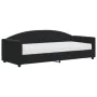 Schlafsofa mit schwarzer Samtmatratze 80x200 cm von vidaXL, Betten und Lattenroste - Ref: Foro24-3197274, Preis: 303,87 €, Ra...