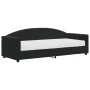 Sofa bed with black velvet mattress 80x200 cm by vidaXL, Beds and slatted bases - Ref: Foro24-3197274, Price: 303,87 €, Disco...
