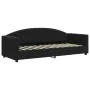 Sofa bed with black velvet mattress 80x200 cm by vidaXL, Beds and slatted bases - Ref: Foro24-3197274, Price: 303,87 €, Disco...
