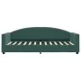 Sofá cama con colchón terciopelo verde oscuro 90x200 cm de vidaXL, Camas y somieres - Ref: Foro24-3197279, Precio: 331,06 €, ...