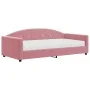 Sofá cama con colchón terciopelo rosa 100x200 cm de vidaXL, Camas y somieres - Ref: Foro24-3197287, Precio: 372,29 €, Descuen...