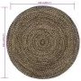 Alfombra hecha a mano de yute marrón y negro 240 cm de vidaXL, Alfombras - Ref: Foro24-343622, Precio: 159,72 €, Descuento: %