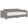 Sofá cama con colchón tela gris taupe 80x200 cm de vidaXL, Camas y somieres - Ref: Foro24-3197614, Precio: 313,45 €, Descuent...