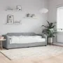 Sofá cama con colchón tela gris claro 90x190 cm de vidaXL, Camas y somieres - Ref: Foro24-3197626, Precio: 306,69 €, Descuent...