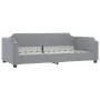Sofá cama con colchón tela gris claro 90x190 cm de vidaXL, Camas y somieres - Ref: Foro24-3197626, Precio: 306,69 €, Descuent...