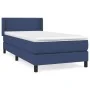 Box spring bed with blue fabric mattress 80x200 cm by vidaXL, Beds and slatted bases - Ref: Foro24-3129591, Price: 303,47 €, ...