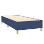 Box spring bed with blue fabric mattress 80x200 cm by vidaXL, Beds and slatted bases - Ref: Foro24-3144480, Price: 283,95 €, ...