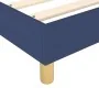 Box spring bed with blue fabric mattress 80x200 cm by vidaXL, Beds and slatted bases - Ref: Foro24-3144480, Price: 283,95 €, ...
