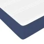 Box spring bed with blue fabric mattress 80x200 cm by vidaXL, Beds and slatted bases - Ref: Foro24-3144480, Price: 283,95 €, ...