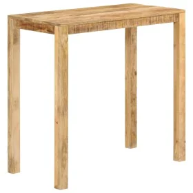 High bar table solid mango wood 112x55x108 cm by vidaXL, Side tables - Ref: Foro24-350317, Price: 191,76 €, Discount: %