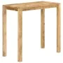 High bar table solid mango wood 112x55x108 cm by vidaXL, Side tables - Ref: Foro24-350317, Price: 191,76 €, Discount: %