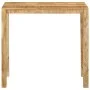 High bar table solid mango wood 112x55x108 cm by vidaXL, Side tables - Ref: Foro24-350317, Price: 191,76 €, Discount: %