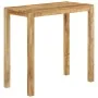 High bar table solid mango wood 112x55x108 cm by vidaXL, Side tables - Ref: Foro24-350317, Price: 191,76 €, Discount: %