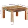 Recycled solid wood coffee table 55x55x35 cm by vidaXL, Coffee table - Ref: Foro24-350322, Price: 101,62 €, Discount: %