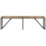Solid mango wood bench 160x35x46 cm by vidaXL, Benches for halls and storage - Ref: Foro24-351683, Price: 141,72 €, Discount: %