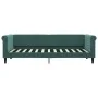 Schlafsofa mit dunkelgrüner Samtmatratze 80x200 cm von vidaXL, Betten und Lattenroste - Ref: Foro24-3197742, Preis: 310,67 €,...