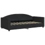 Sofá cama nido con colchón tela negro 90x190 cm de vidaXL, Camas y somieres - Ref: Foro24-3197218, Precio: 406,12 €, Descuent...