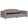 Sofa bed with taupe gray fabric mattress 100x200 cm by vidaXL, Beds and slatted bases - Ref: Foro24-3197178, Price: 376,36 €,...