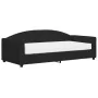 Sofa bed with black fabric mattress 90x190 cm by vidaXL, Beds and slatted bases - Ref: Foro24-3197182, Price: 303,93 €, Disco...