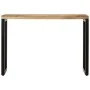 Massive Mango-Holz-Konsolentisch rau 110x35x76 cm von vidaXL, Seitentische - Ref: Foro24-353909, Preis: 171,52 €, Rabatt: %
