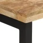 Massive Mango-Holz-Konsolentisch rau 110x35x76 cm von vidaXL, Seitentische - Ref: Foro24-353909, Preis: 171,52 €, Rabatt: %
