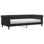 Sofa bed with black velvet mattress 90x200 cm by vidaXL, Beds and slatted bases - Ref: Foro24-3197751, Price: 315,07 €, Disco...