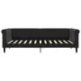Sofa bed with black velvet mattress 90x200 cm by vidaXL, Beds and slatted bases - Ref: Foro24-3197751, Price: 315,07 €, Disco...