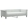 Schlafsofa mit hellgrauer Samtmatratze 90x190 cm von vidaXL, Betten und Lattenroste - Ref: Foro24-3197760, Preis: 317,18 €, R...