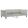 Sofá cama con colchón terciopelo gris claro 90x190 cm de vidaXL, Camas y somieres - Ref: Foro24-3197760, Precio: 307,75 €, De...