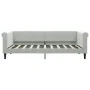 Sofá cama con colchón terciopelo gris claro 90x190 cm de vidaXL, Camas y somieres - Ref: Foro24-3197760, Precio: 307,75 €, De...