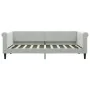 Sofa bed with light gray velvet mattress 90x190 cm by vidaXL, Beds and slatted bases - Ref: Foro24-3197760, Price: 307,75 €, ...