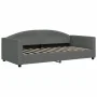Sofa bed with dark gray fabric mattress 90x190 cm by vidaXL, Beds and slatted bases - Ref: Foro24-3197181, Price: 303,93 €, D...