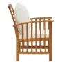 Garden furniture and cushions set 5 pieces solid acacia wood by vidaXL, Garden sets - Ref: Foro24-3057978, Price: 463,49 €, D...