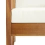 Garden furniture and cushions set 5 pieces solid acacia wood by vidaXL, Garden sets - Ref: Foro24-3057978, Price: 463,49 €, D...