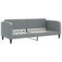 Sofa bed with light gray fabric mattress 80x200 cm by vidaXL, Beds and slatted bases - Ref: Foro24-3196793, Price: 310,72 €, ...