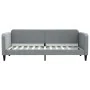 Sofa bed with light gray fabric mattress 80x200 cm by vidaXL, Beds and slatted bases - Ref: Foro24-3196793, Price: 310,72 €, ...