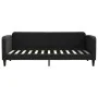 Sofa bed with black fabric mattress 80x200 cm by vidaXL, Beds and slatted bases - Ref: Foro24-3196795, Price: 308,57 €, Disco...