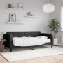 Sofá cama con colchón tela negro 90x190 cm de vidaXL, Camas y somieres - Ref: Foro24-3196810, Precio: 300,21 €, Descuento: %