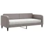 Sofa bed with taupe gray fabric mattress 80x200 cm by vidaXL, Beds and slatted bases - Ref: Foro24-3196796, Price: 308,28 €, ...
