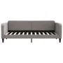 Sofa bed with taupe gray fabric mattress 80x200 cm by vidaXL, Beds and slatted bases - Ref: Foro24-3196796, Price: 308,28 €, ...