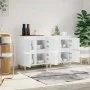 Sideboards 2 Stück weißes Sperrholz 60x35x70 cm von vidaXL, Sideboards - Ref: Foro24-3185751, Preis: 133,28 €, Rabatt: %