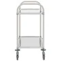 Stainless steel 2-tier kitchen cart 95x45x83.5 cm by vidaXL, Kitchen and dining carts - Ref: Foro24-50913, Price: 87,02 €, Di...