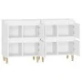 Sideboards 2 Stück weißes Sperrholz 60x35x70 cm von vidaXL, Sideboards - Ref: Foro24-3185751, Preis: 133,28 €, Rabatt: %