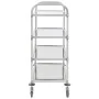 4-level stainless steel kitchen cart 107x55x125 cm by vidaXL, Kitchen and dining carts - Ref: Foro24-50916, Price: 150,16 €, ...