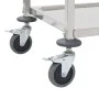 4-stufiger Küchenwagen aus Edelstahl, 107 x 55 x 125 cm von vidaXL, Küchen- und Speisewagen - Ref: Foro24-50916, Preis: 150,1...