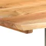 Esstisch aus massivem Akazienholz, 154 x 80 x 76 cm von vidaXL, Küchen- und Esstische - Ref: Foro24-286477, Preis: 270,73 €, ...