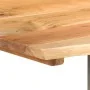 Solid acacia wood dining table 154x80x76 cm by vidaXL, Kitchen and dining tables - Ref: Foro24-286477, Price: 270,73 €, Disco...