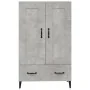 Concrete gray plywood sideboard 70x31x115 cm by vidaXL, Sideboards - Ref: Foro24-812577, Price: 92,32 €, Discount: %