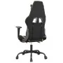 Gaming chair with footrest black gold synthetic leather by vidaXL, Gaming chairs - Ref: Foro24-3143655, Price: 119,83 €, Disc...